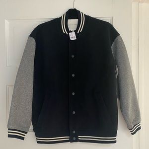 AMERICAN EAGLE Oversized Varsity Jacket Bomber - XS with tags